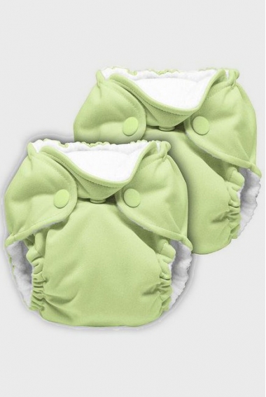 Многоразовые подгузники для новорожденных Lil Joey Kanga Care, Lazy Lime, 2шт.