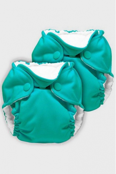 Многоразовые подгузники для новорожденных Lil Joey Kanga Care, Peacock, 2шт.