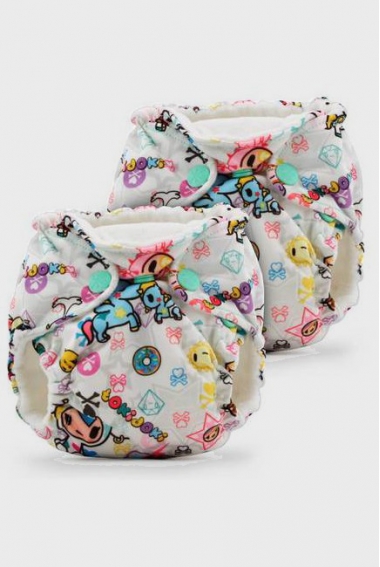 Многоразовые подгузники для новорожденных Lil Joey Kanga Care, TokiBambino, 2шт.