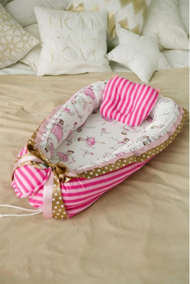 Гнездышко-кокон для новорожденных Babynest Colombina Гнездышко-кокон для новорожденных Babynest Colombina