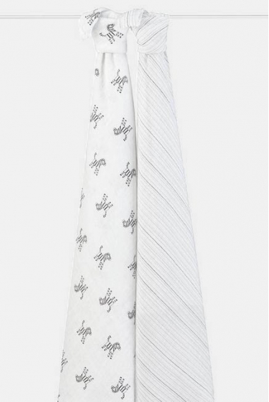 Муслиновые пеленки для новорожденных большие Aden&Anais, набор 2, из юбилейной коллекции