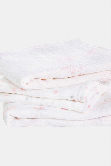 Муслиновые пеленки для новорожденных Aden&Anais средние, набор 3, Lovely Reverie