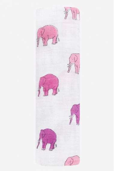 Муслиновая пеленка для новорожденных Aden&Anais, Elephant Parade