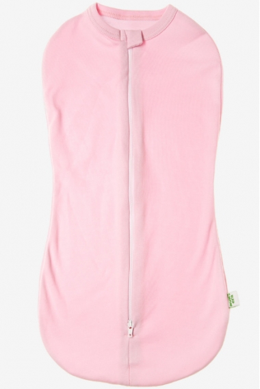 Пеленка-кокон для новорожденных трикотажный, розовый