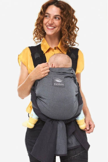 Эрго-рюкзак Manduca Duo, цвет серый (grey)