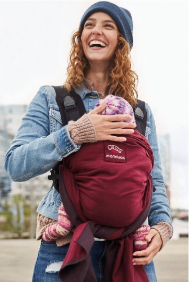 Эрго-рюкзак Manduca Duo, цвет красный (red)