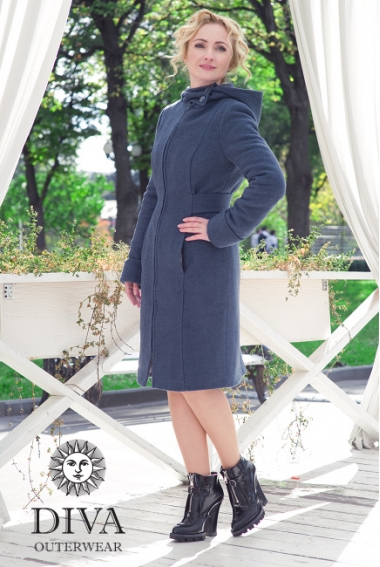 Слингопальто зимнее Diva Outerwear Notte