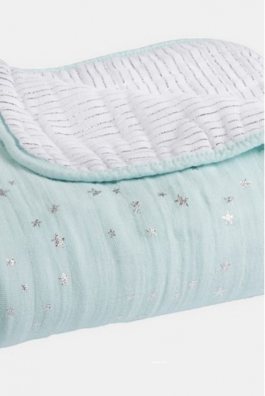 Муслиновое одеяло Aden Anais, мерцающее, Metallic Skylight