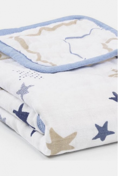 Муслиновое одеяло для коляски Aden&Anais, Stroller Blanket Rock Star