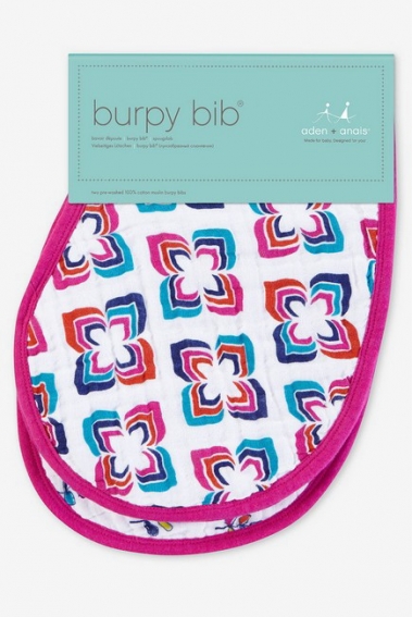 Слюнявчик Aden&Anais, набор из 2 штук, Flip-Side