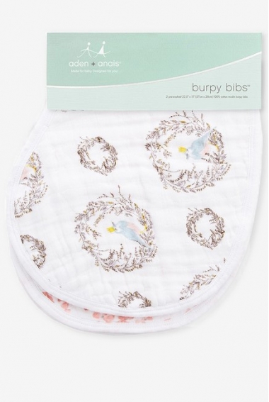 Слюнявчик Aden&Anais, набор из 2 штук, Birdsong