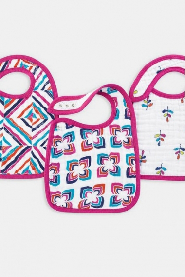 Слюнявчик Aden&Anais, набор из 3 штук, Flip-Side