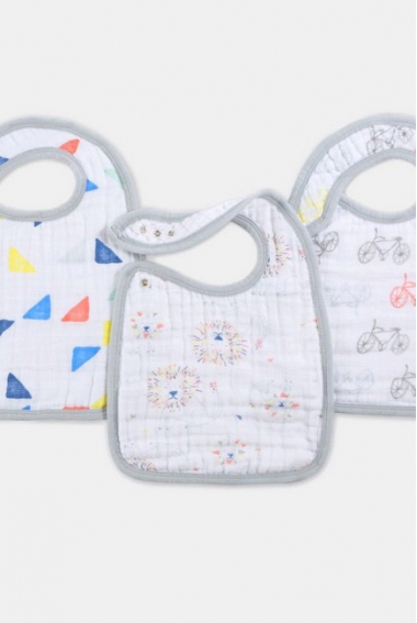 Слюнявчик Aden&Anais, набор из 3 штук, Leader Of The Pack