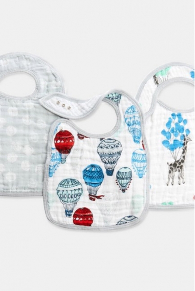 Слюнявчик Aden&Anais, набор из 3 штук, Dream Ride