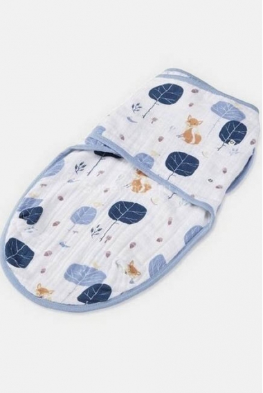 Муслиновая пеленка для новорожденных Aden&Anais на кнопках, Into The Woods