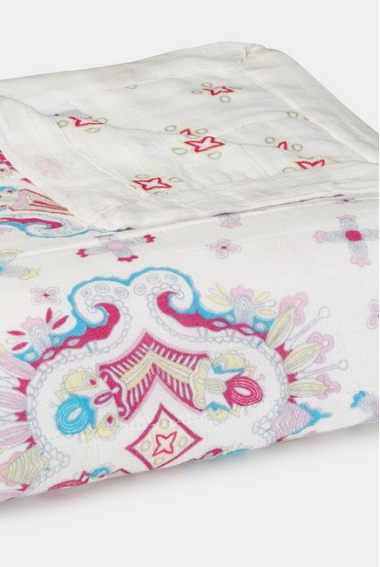 Одеяло бамбуковое Aden&Anais, Flower Child - Kaleidoscope