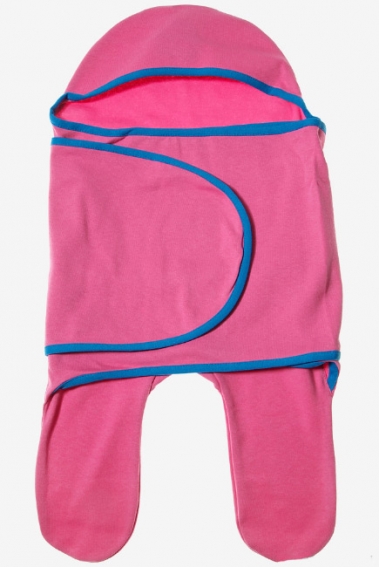 Пеленка-кокон для новорожденных (комбинезон-конверт), мажента