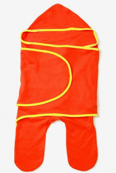 Пеленка-кокон для новорожденных (комбинезон-конверт), кэррот