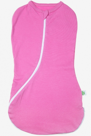 Пеленка-кокон для новорожденных трикотажный, камелия