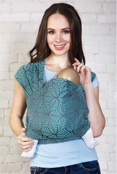 Май-слинг с бамбуком Jungle, ментол