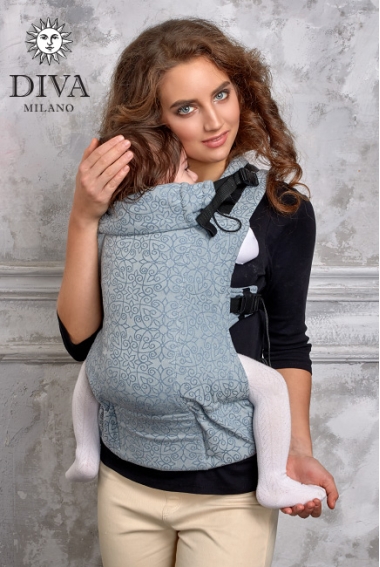 Эрго-рюкзак Diva Basico Argento