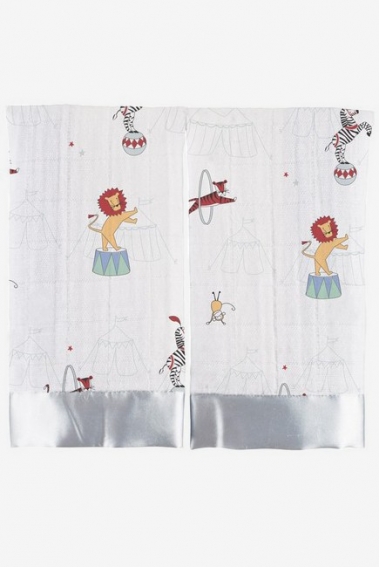 Муслиновые пеленки для новорожденных Aden&Anais маленькие, Vintage Circus