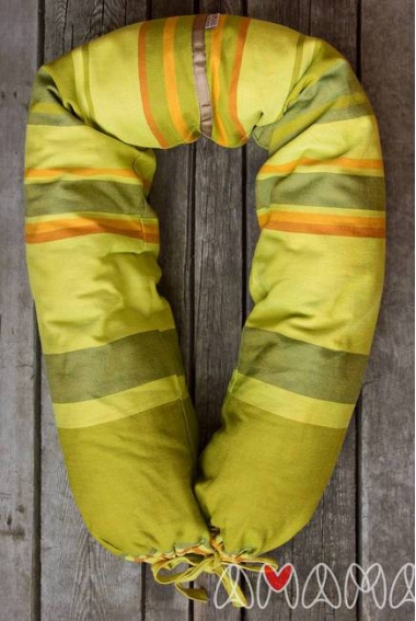 Подушка для беременных и кормящих "Путешественница", зеленый