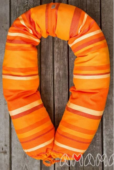 Подушка для беременных и кормящих "Путешественница", рыжий