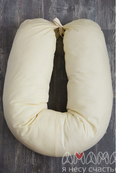 Подушка для беременных и кормящих "Лёгкая на подъём" 170см, желтый