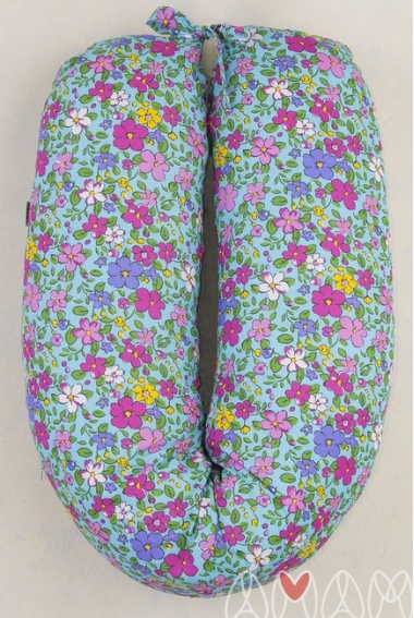 Подушка для беременных и кормящих "Лёгкая на подъём" 170см, бирюзовый