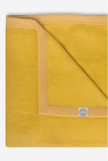 Плед для новорожденных, цвет желтый