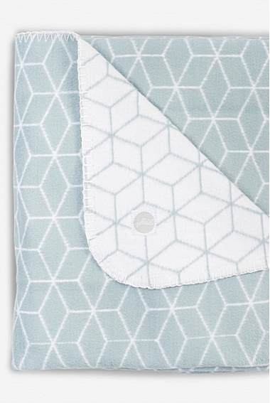 Плед для новорожденных, Graphic Stone Green