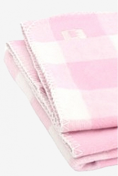 Плед для новорожденных, цвет "Pink Check"