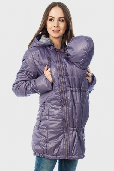 Слингокуртка демисезонная Chelsea 3в1, лавандовый