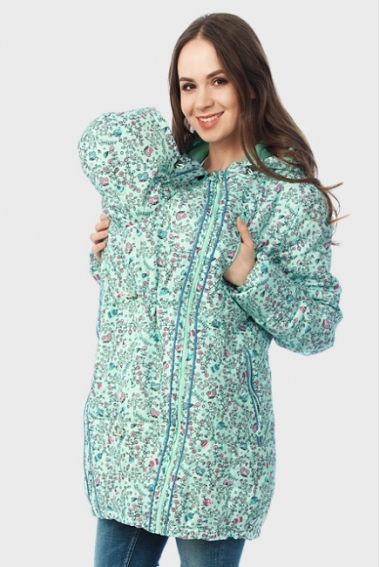 Слингокуртка демисезонная Chelsea 3в1, светло-зеленый