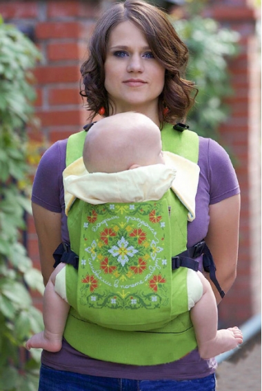 Эрго-рюкзак Etno, зеленый