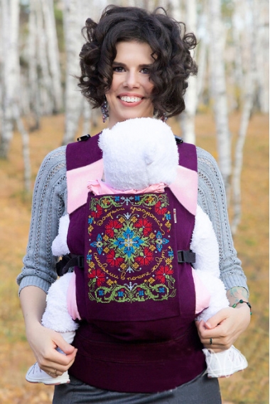 Эргорюкзак Etno, фиолетовый