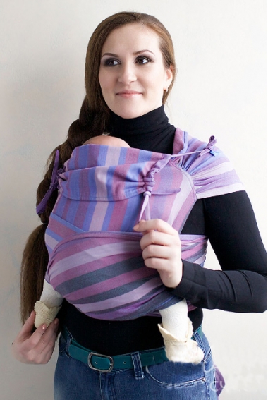 Май-слинг Tabatai фиолетовые полоски