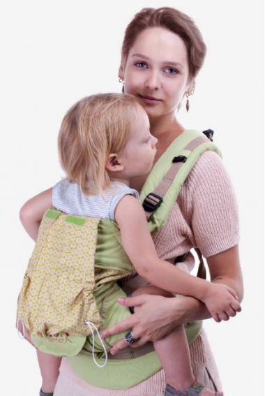 Эрго-рюкзак My Baby Style, зеленый