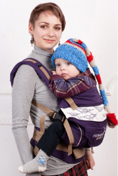 Эрго-рюкзак My Baby Style, фиолетовый
