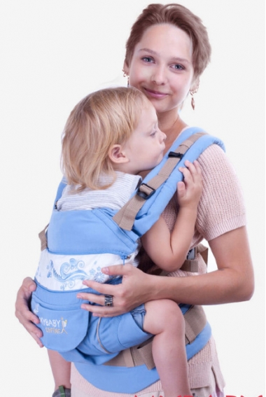 Эрго-рюкзак My Baby Style, голубой