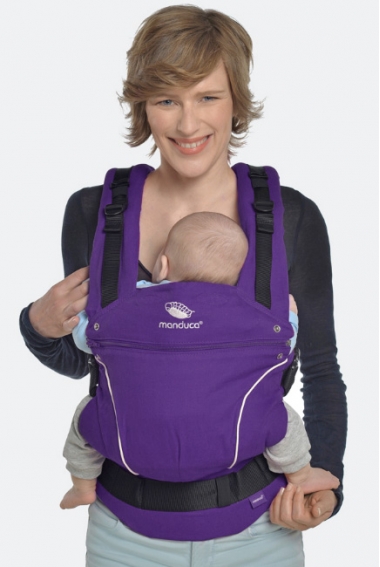 Эрго-рюкзак Manduca PureCotton, Purple (фиолетовый)
