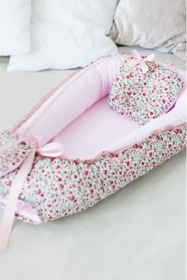 Гнездышко-кокон для новорожденных Babynest Provence