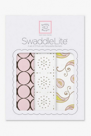 Набор пеленок SwaddleDesigns SwaddleLite Modern Pink