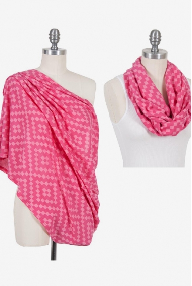 Милкснуд - накидка для кормления Bebe Au Lait, Malibu Jersey