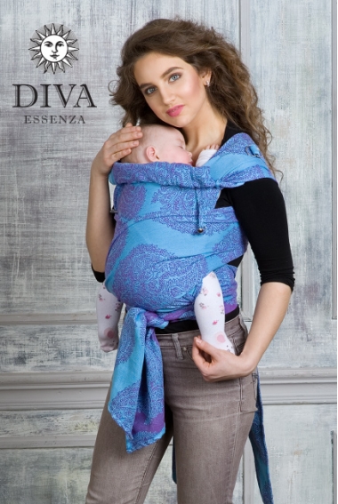 Май-слинг Diva Essenza, Celeste с бамбуком