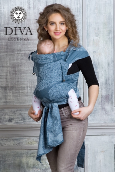 Май-слинг для новорожденных Diva Essenza, Eclipse с бамбуком