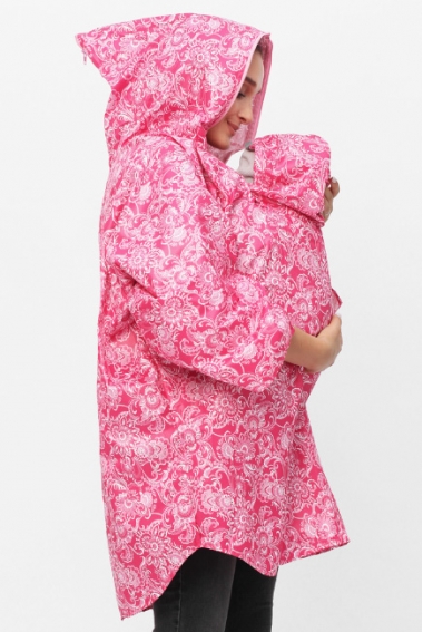 Слингодождевик розовые узоры