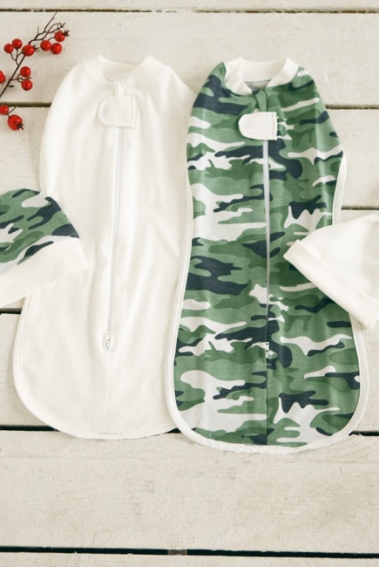 Комплект пеленок-коконов утепленный, Military