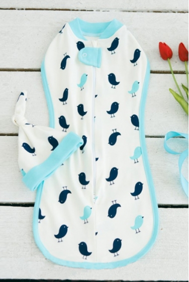 Пеленка кокон для детей трикотажная, Vincent